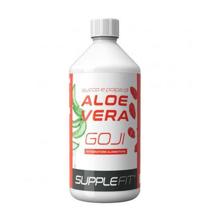 Saft und Fruchtfleisch der Aloe Vera mit Goji