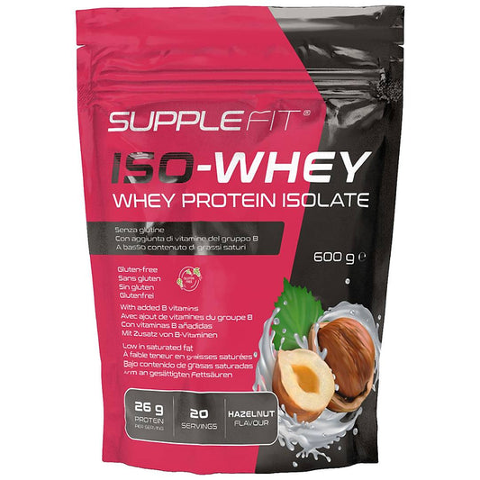 Supplefit Iso-Whey mit Haselnussgeschmack