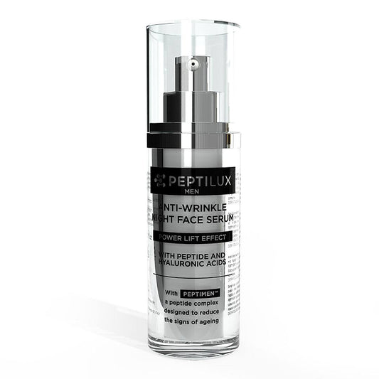 Peptilux Men – Anti-Falten Nachtserum „Power-Lift“-Effekt mit PEPTIMEN