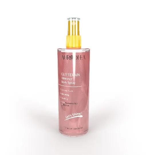 Glitterain – Pink Shimmer Body Spray (mit Kokos-Duft)